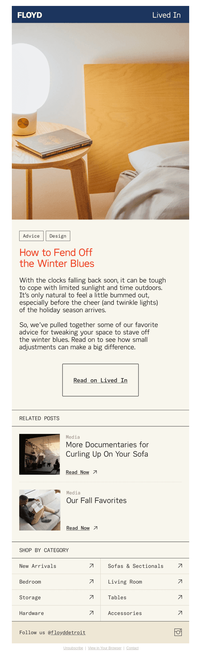 Lived In: How to Fend Off the Winter Blues