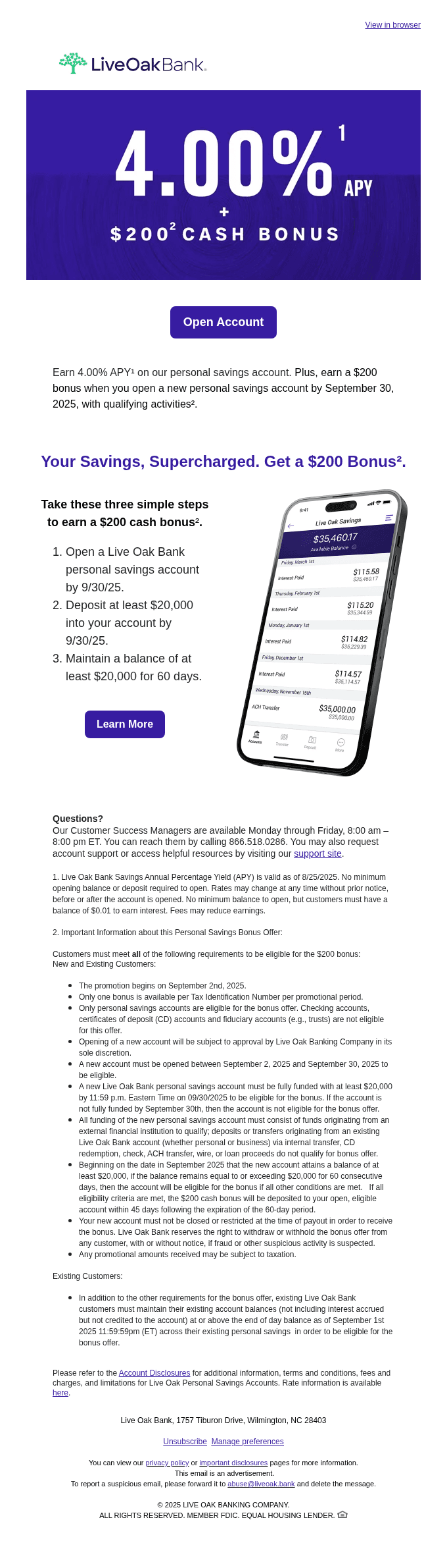 Your $200 is waiting