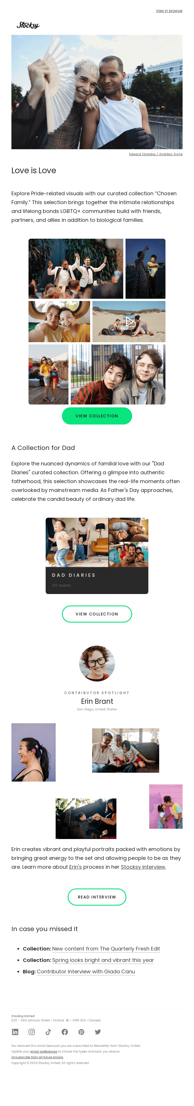 Love, Pride, and Family get real in our latest Curated Collections 💫