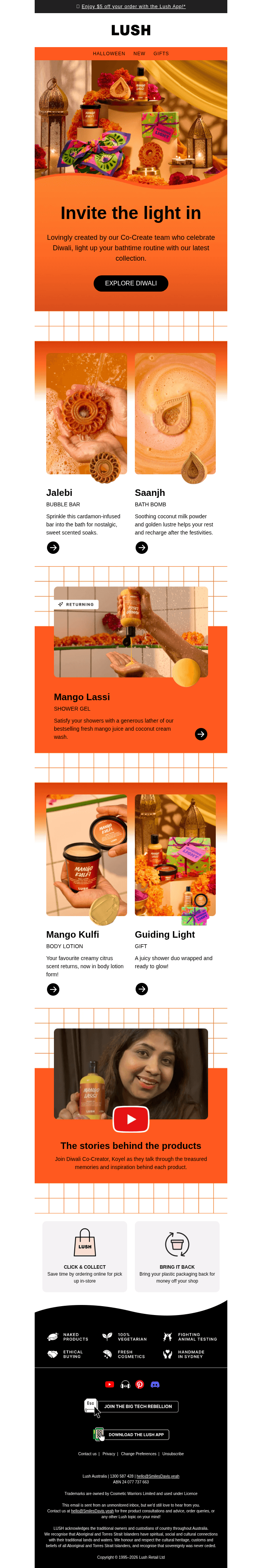 Ready for more Mango Lassi?