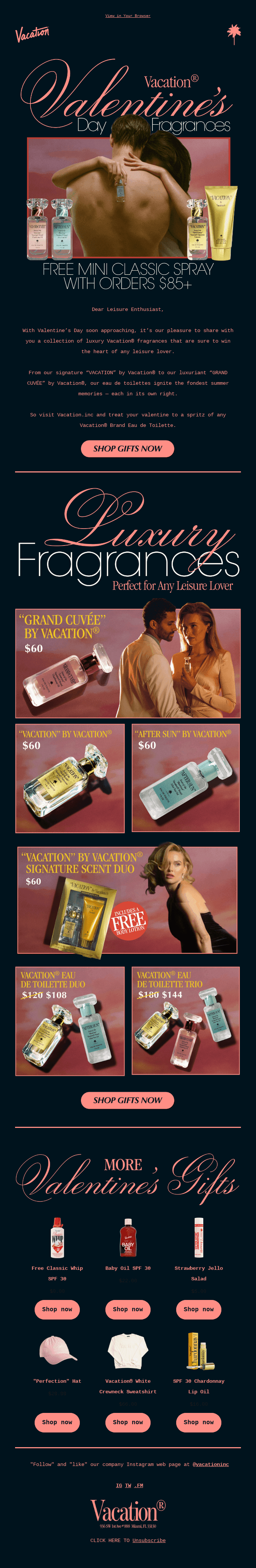 💝 Luxury Fragrances for Your Valentine
