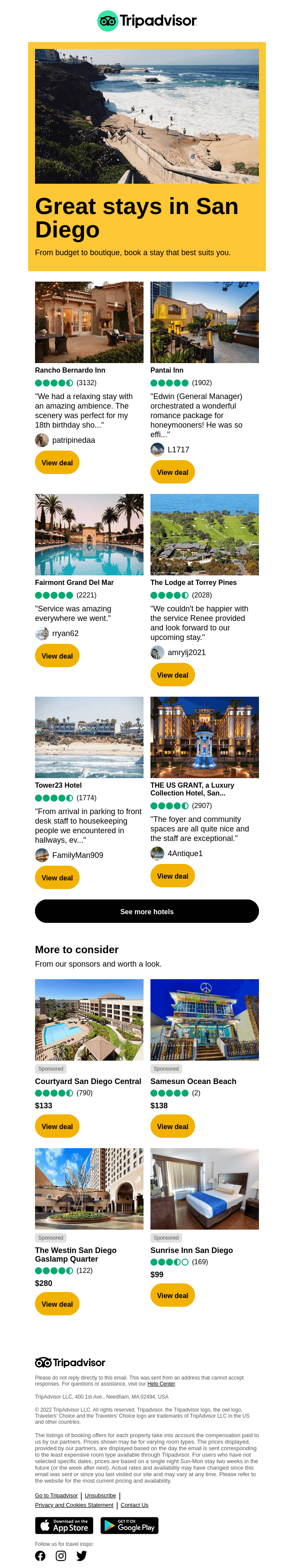 Make your trip to San Diego unforgettable ➡️