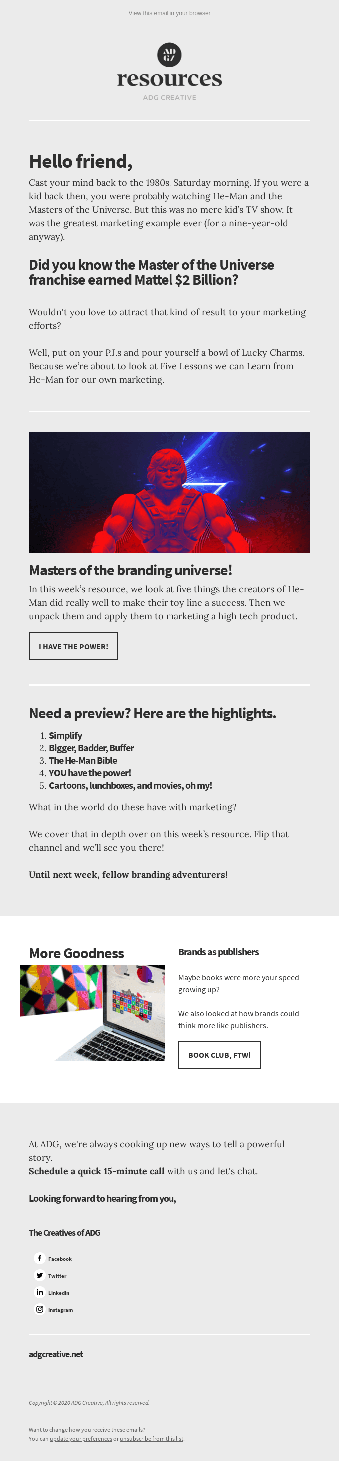 Masters of the Branding Universe! 💪