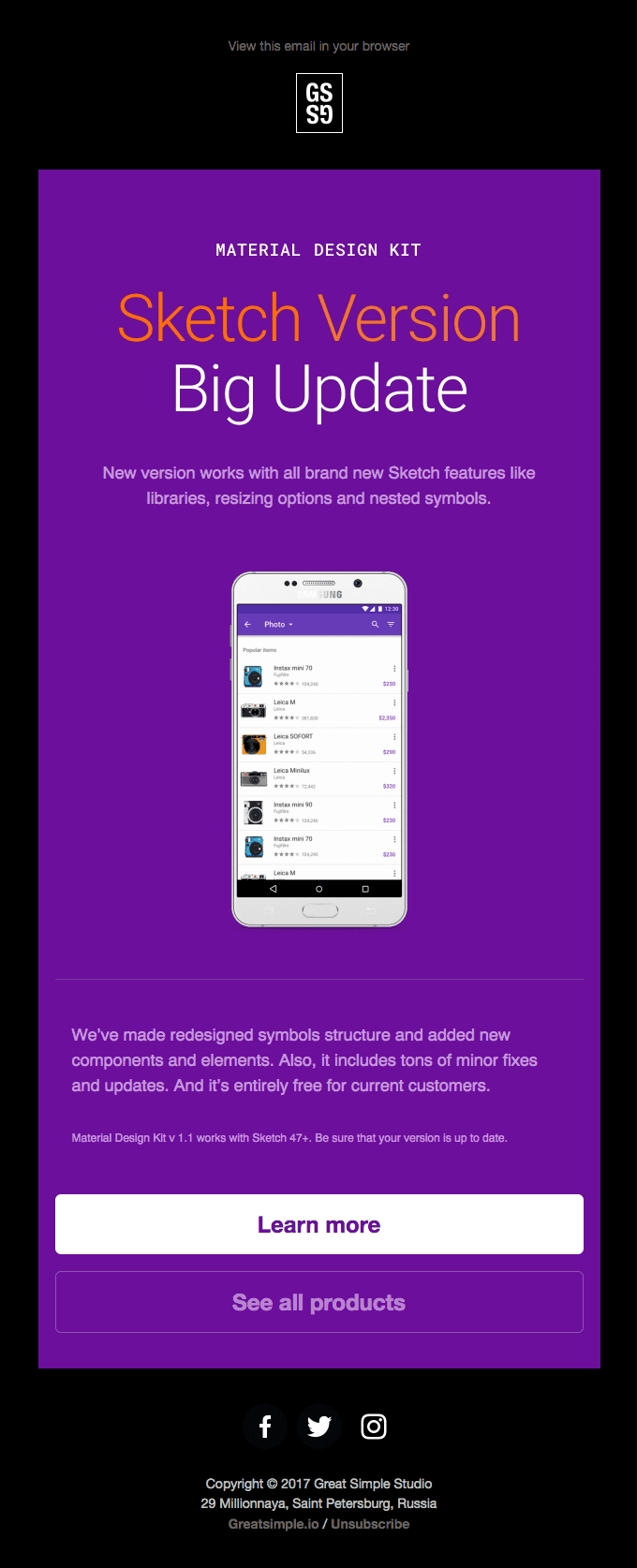 ⚡️ Material Design Kit: Big Update of Sketch Version