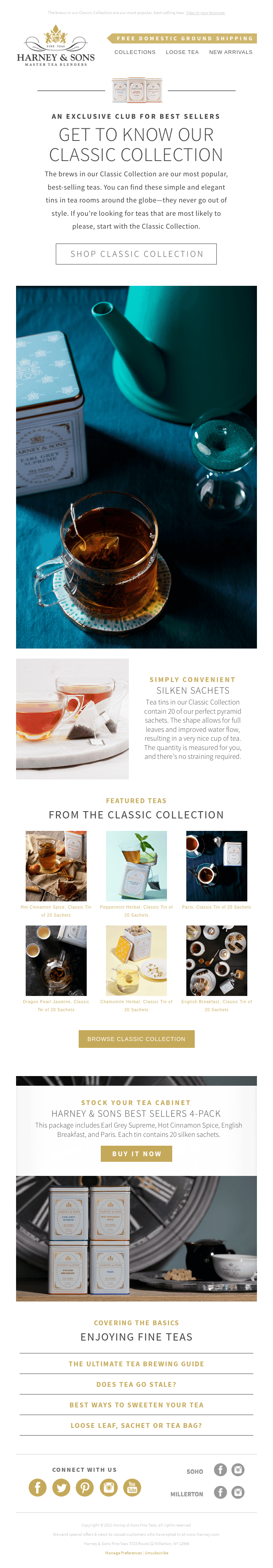 Smiles Davis, the Classic Collection is a special club where all our best-selling teas belong.