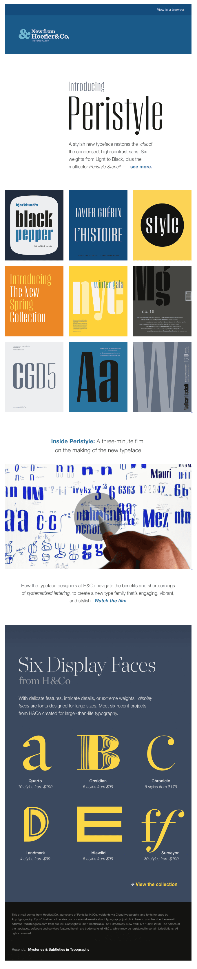 Meet Peristyle, a new sans serif