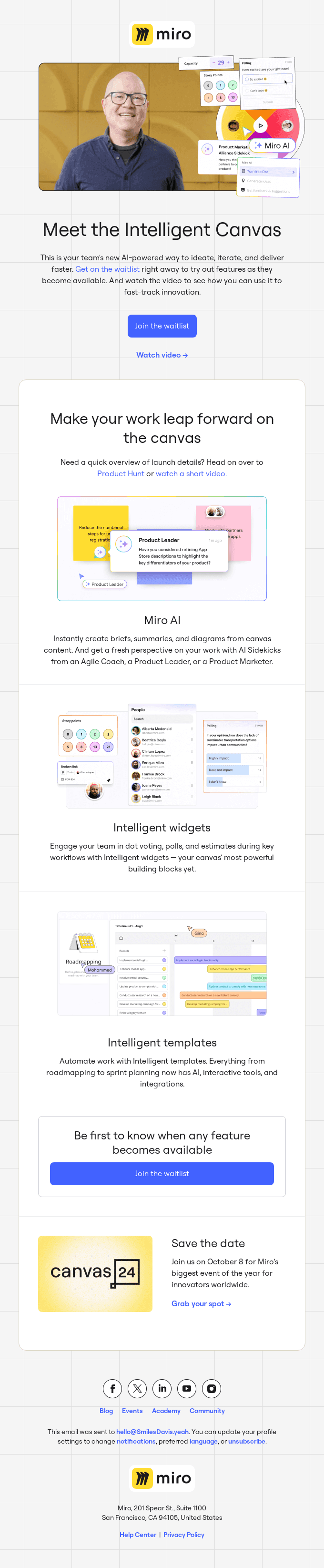 Meet the Intelligent Canvas — your team’s AI-charged workspace