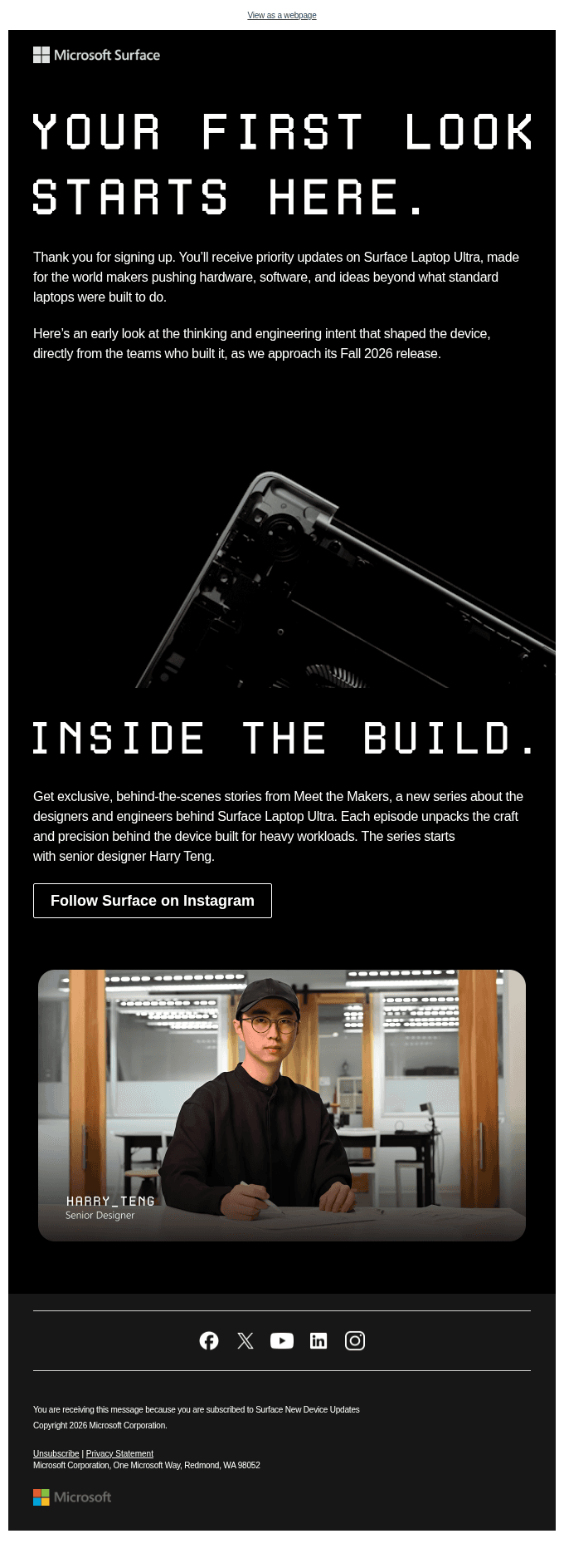 Meet the makers shaping Surface Laptop Ultra