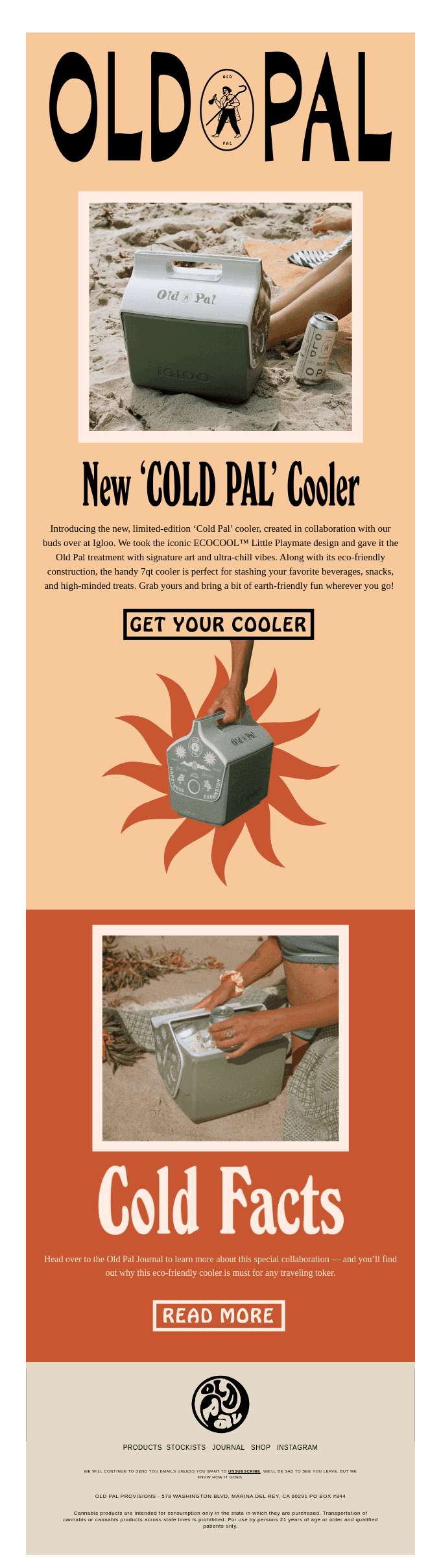 Meet the New COLD PAL Igloo Cooler