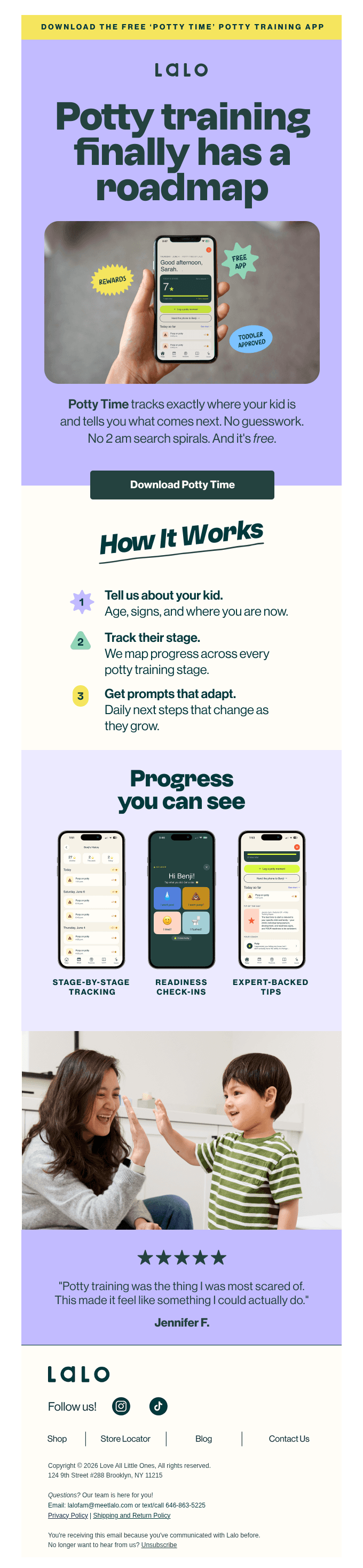 Meet your potty training co-pilot 📱