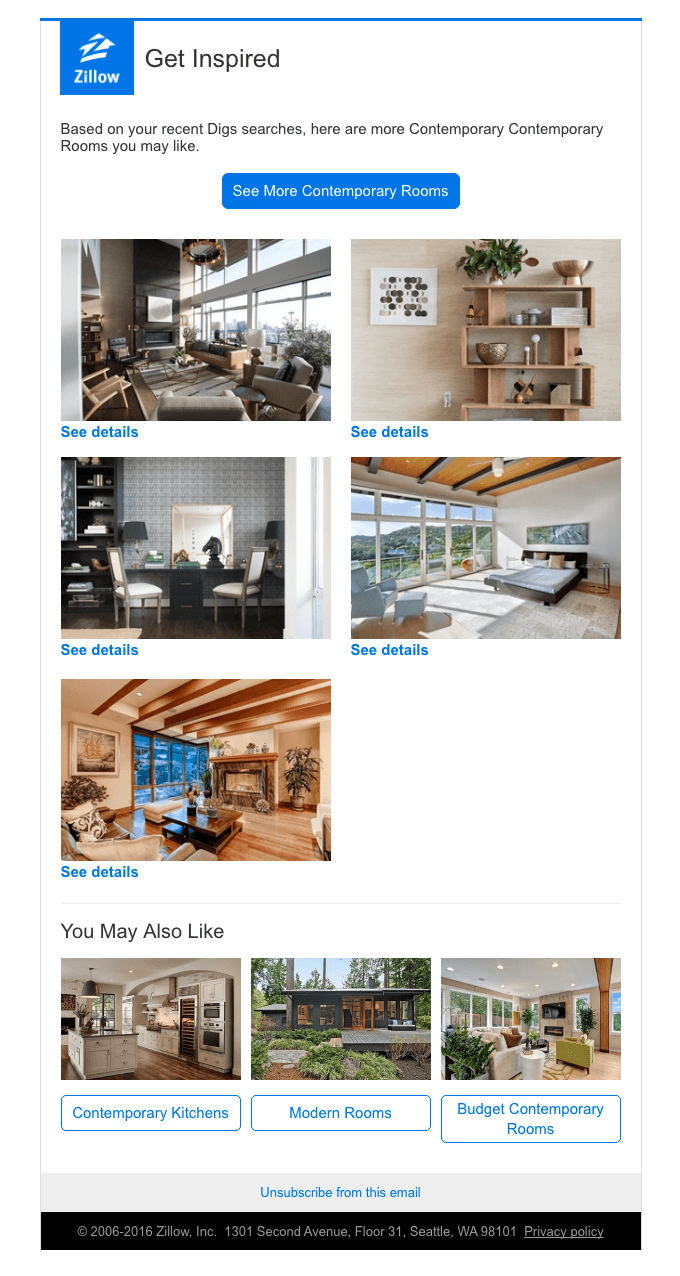 More Contemporary Rooms For You
