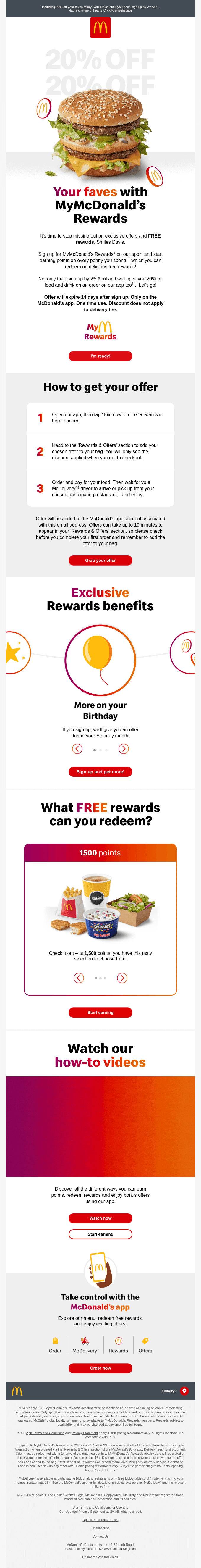 More offers are moving to Rewards 📢
