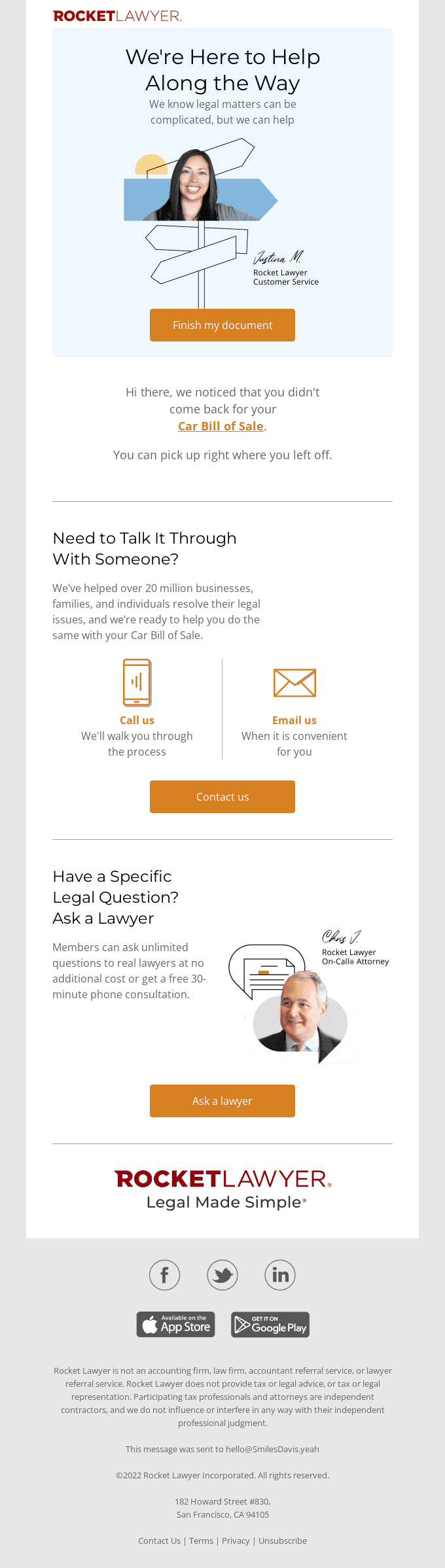 Need help with your Car Bill of Sale?