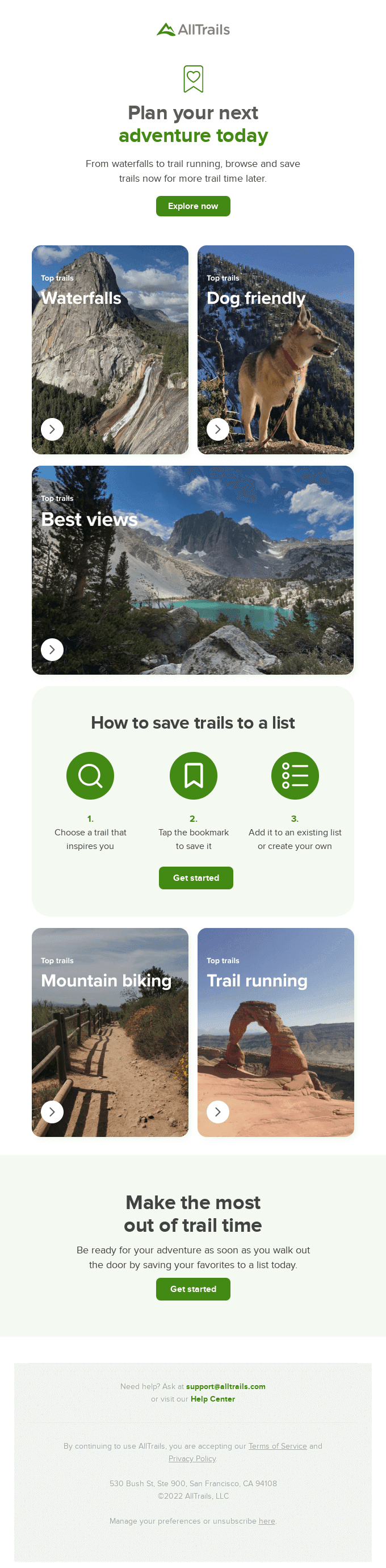 Need some ideas for your next adventure?