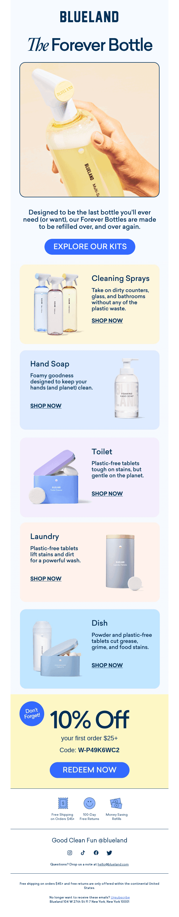 Never throw away a plastic cleaning bottle again
