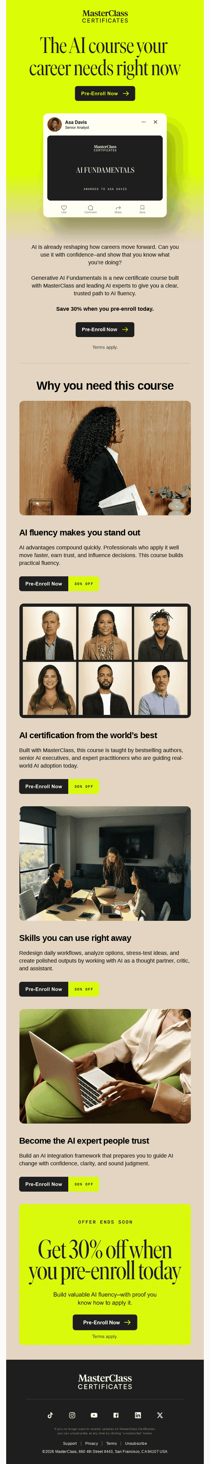 NEW: Become fluent in AI–and prove it