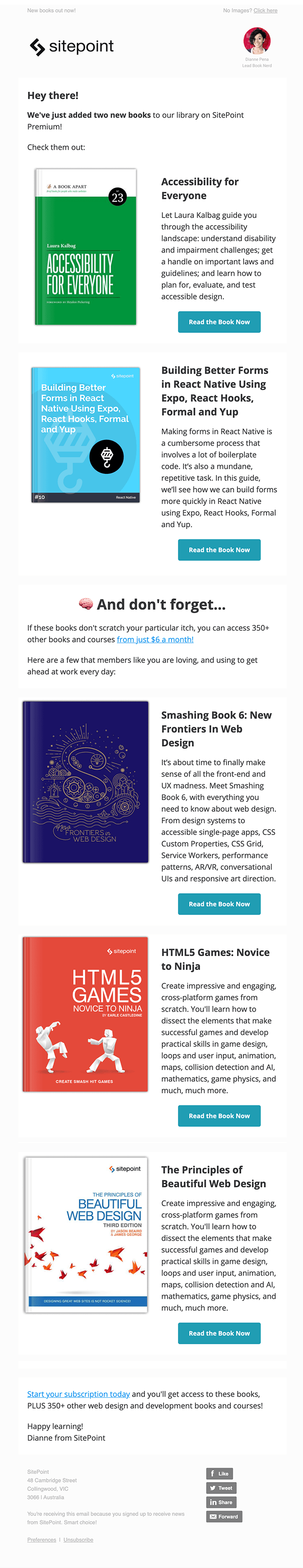 New Books! Accessibility for Everyone + React Forms