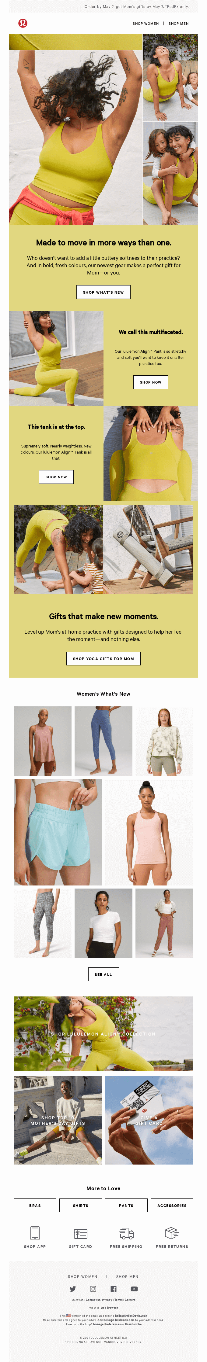 New bright and buttery-soft gifts? Right this way.