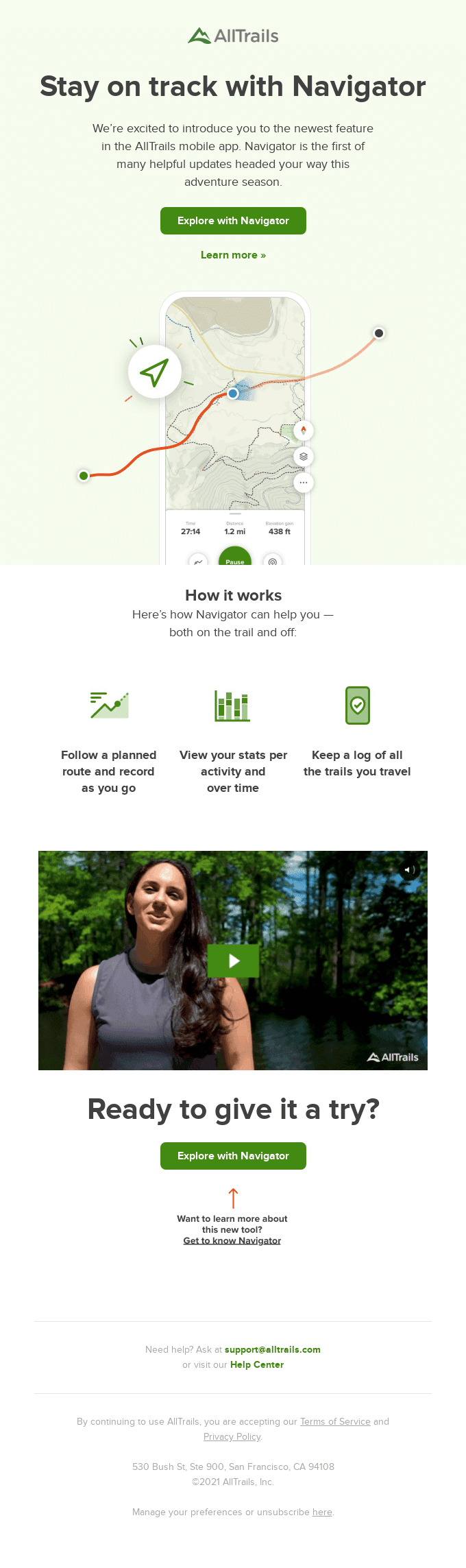 📣 New feature! Navigate the trail with ease
