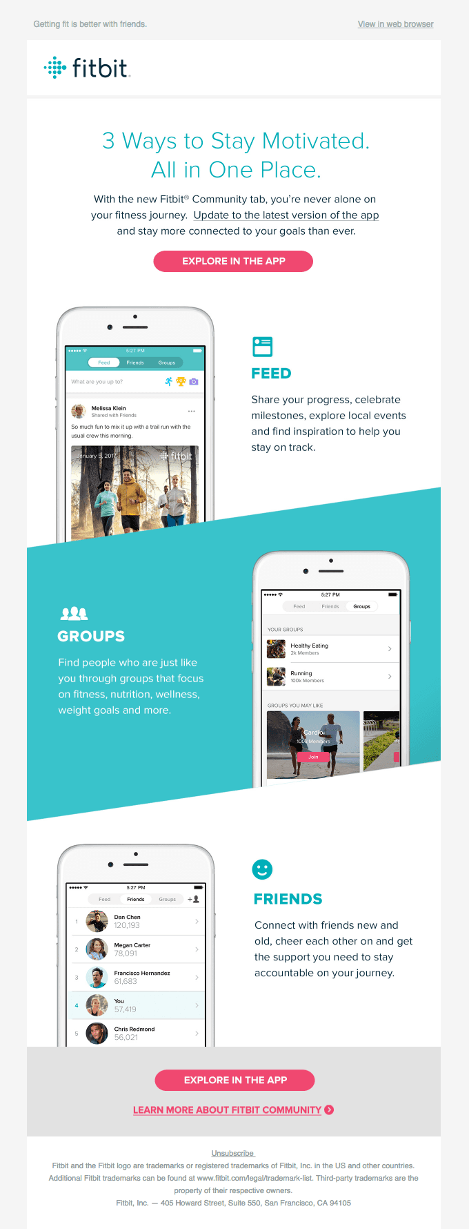 New Fitbit Community tab has officially launched!