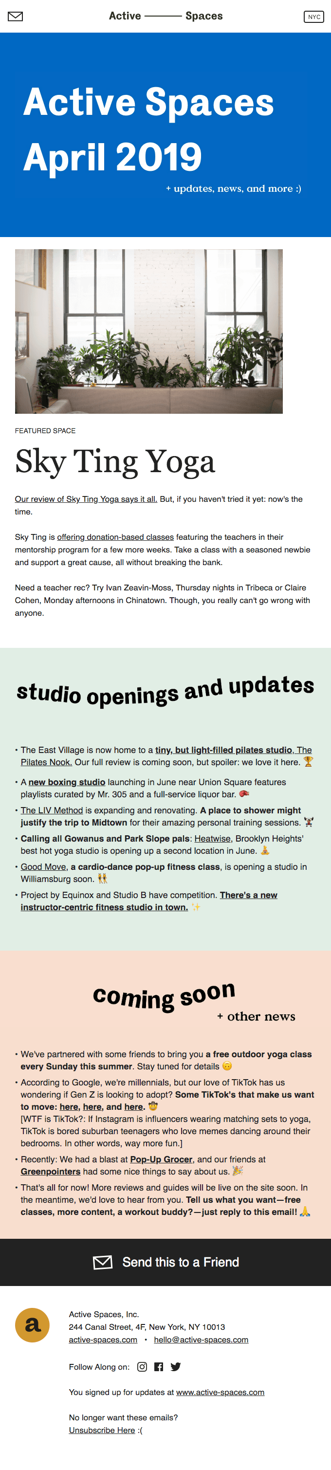 New Fitness Studios You Should Know About