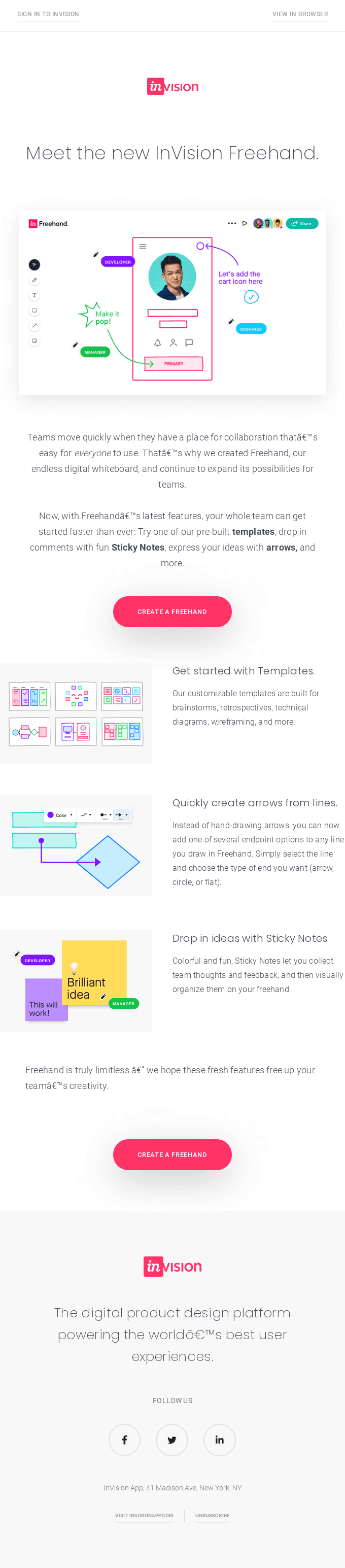 New: Freehand is now better than ever