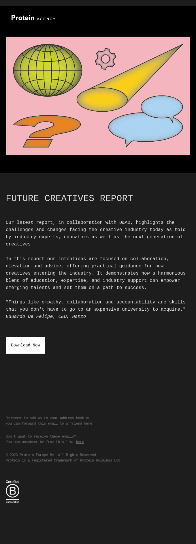 NEW | Future Creatives Report in partnership with D&AD
