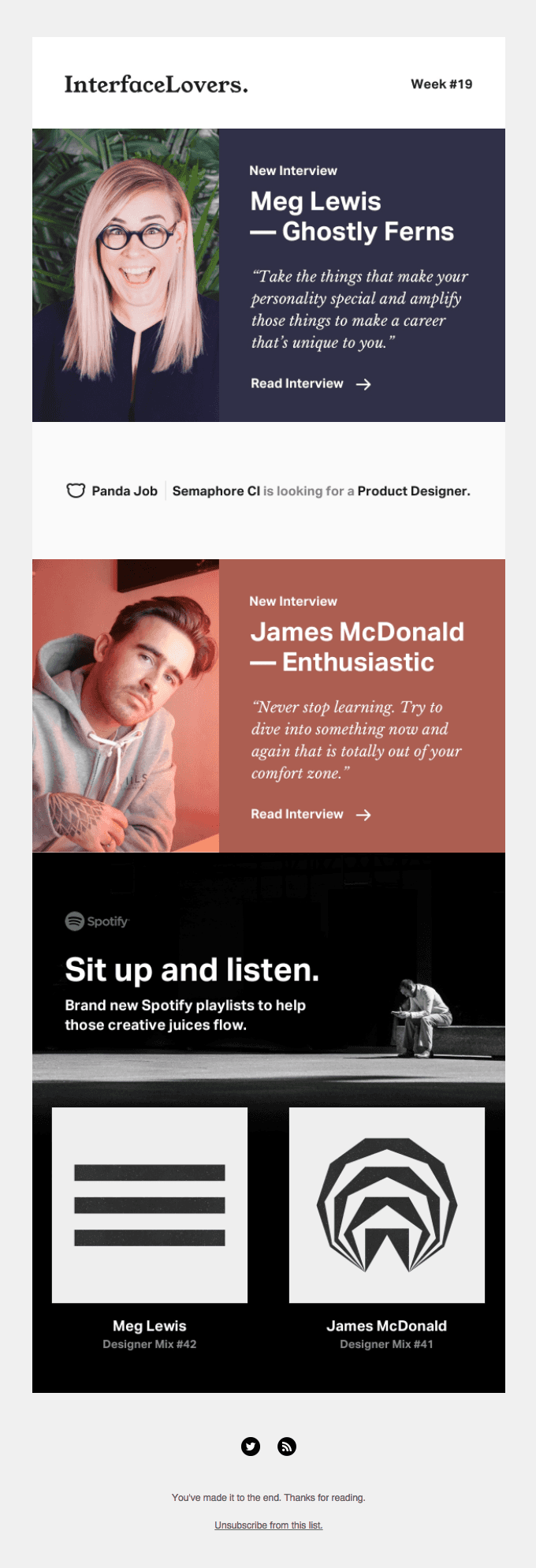 New Interview with Meg Lewis @GhostlyFerns, James McDonald @jamesm