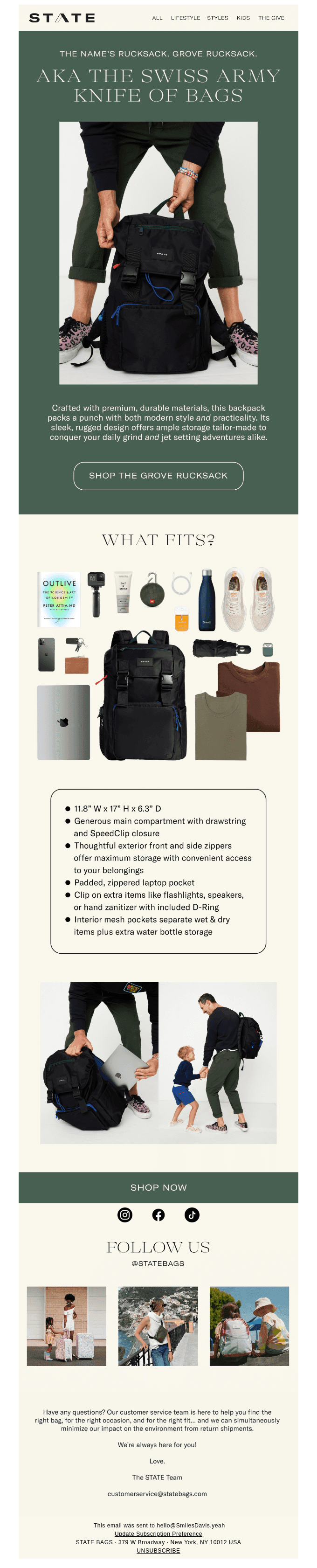 NEW: Introducing Our Newest Backpack 🙌