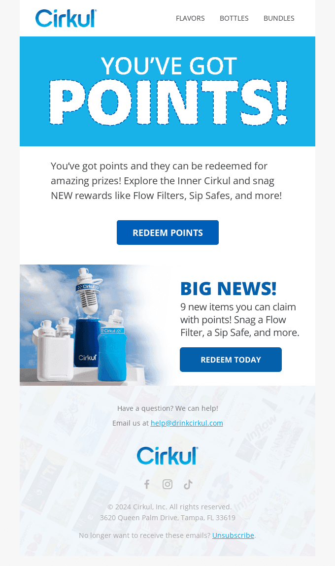 New Items Available With Points!
