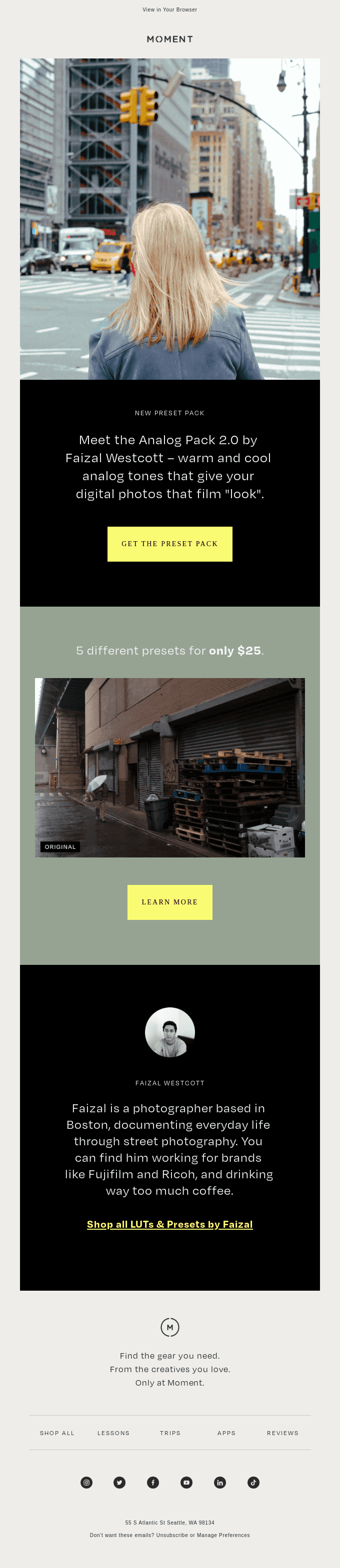 New Preset Pack: Analog 2.0 by Faizal Westcott