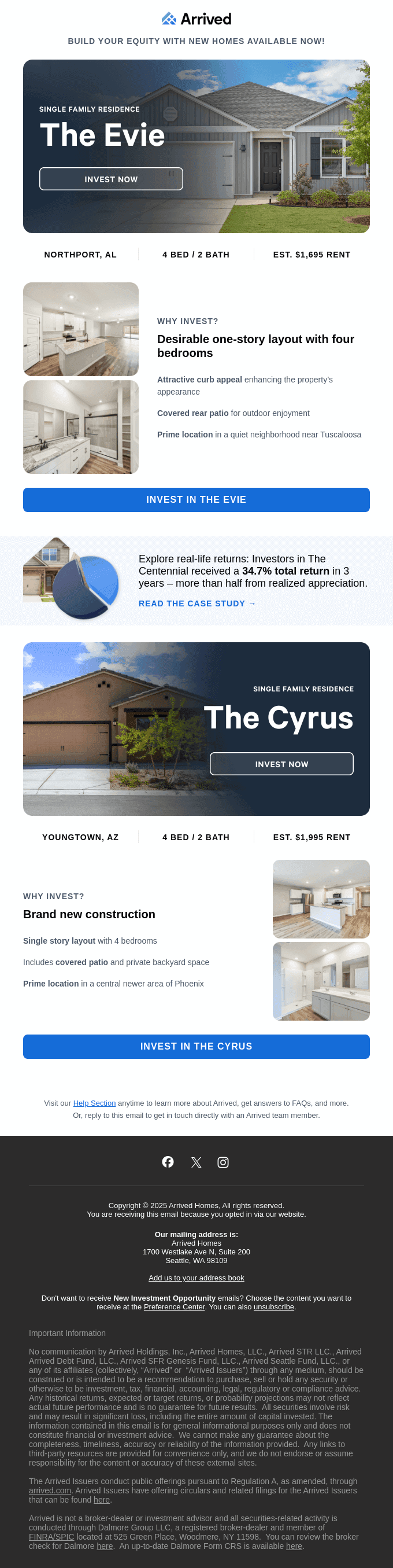 🚀 2 New Properties Are Available Now