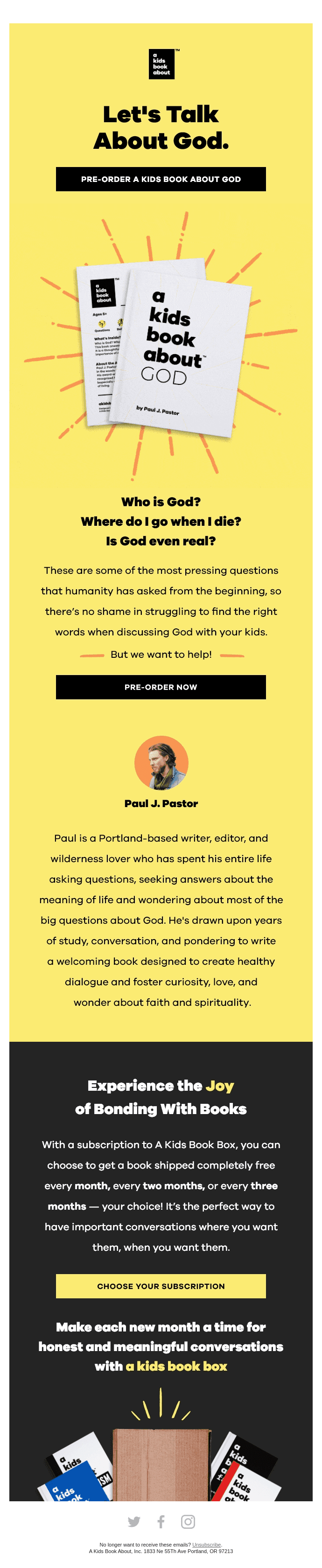 NEW RELEASE! 📚 Pre-Order A Kids Book About God