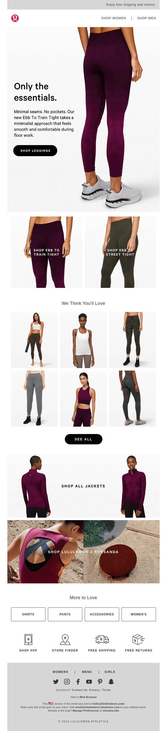 New training tights with a super-smooth fit