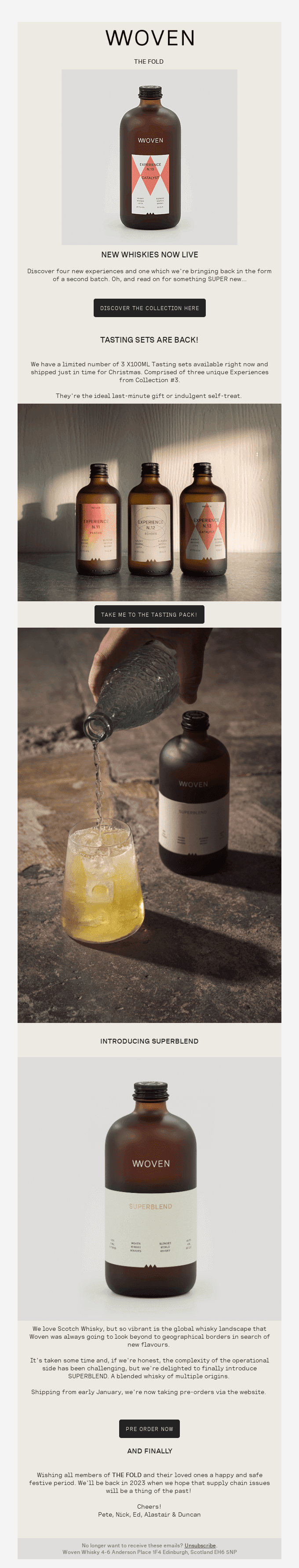 NEW WHISKIES NOW LIVE