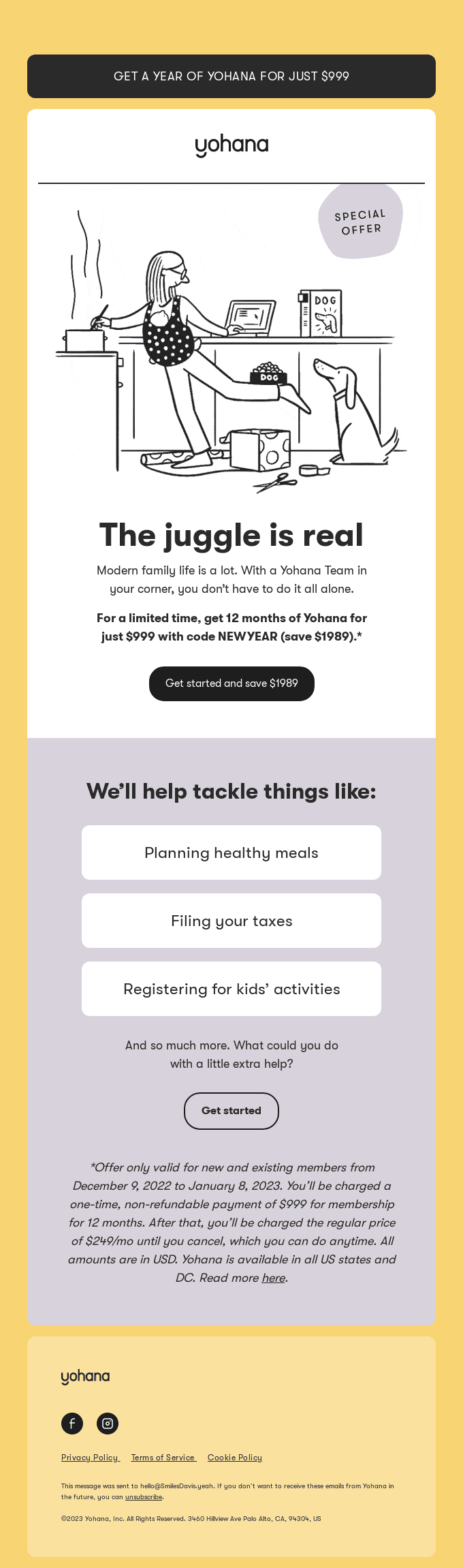 New year, same stress? Delegate your to-do list to us.