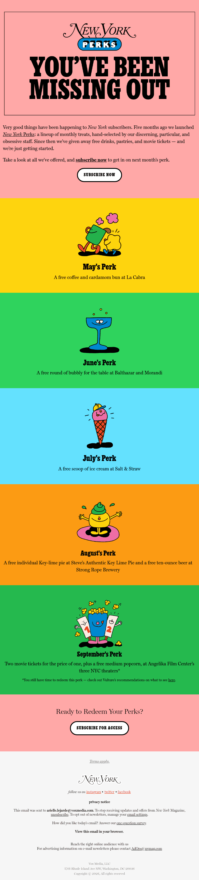All the Free Stuff You’ve Missed