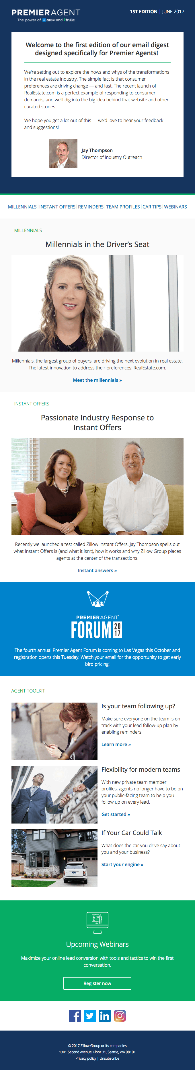 News for Premier Agents: Instant Offers, RealEstate.com and More
