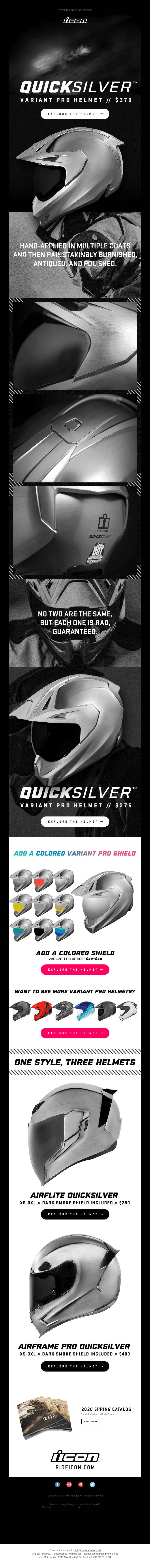 No Two Are The Same - The Variant Pro Quicksilver