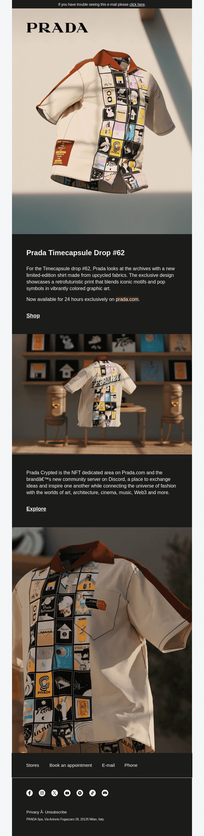 Now Live: Prada Timecapsule Drop #62