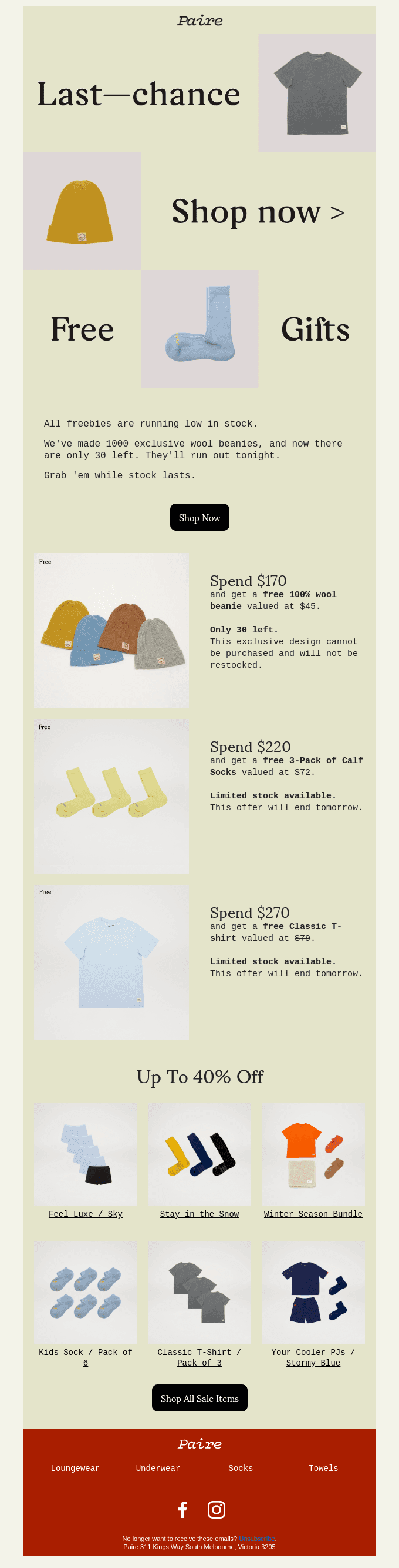 Only 30 left. Last chance before it's gone forever.