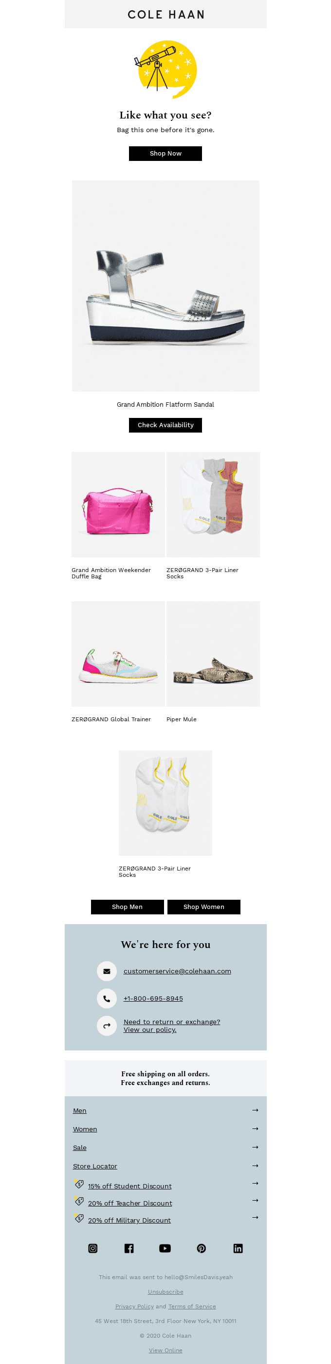 Open to see the styles curated for you