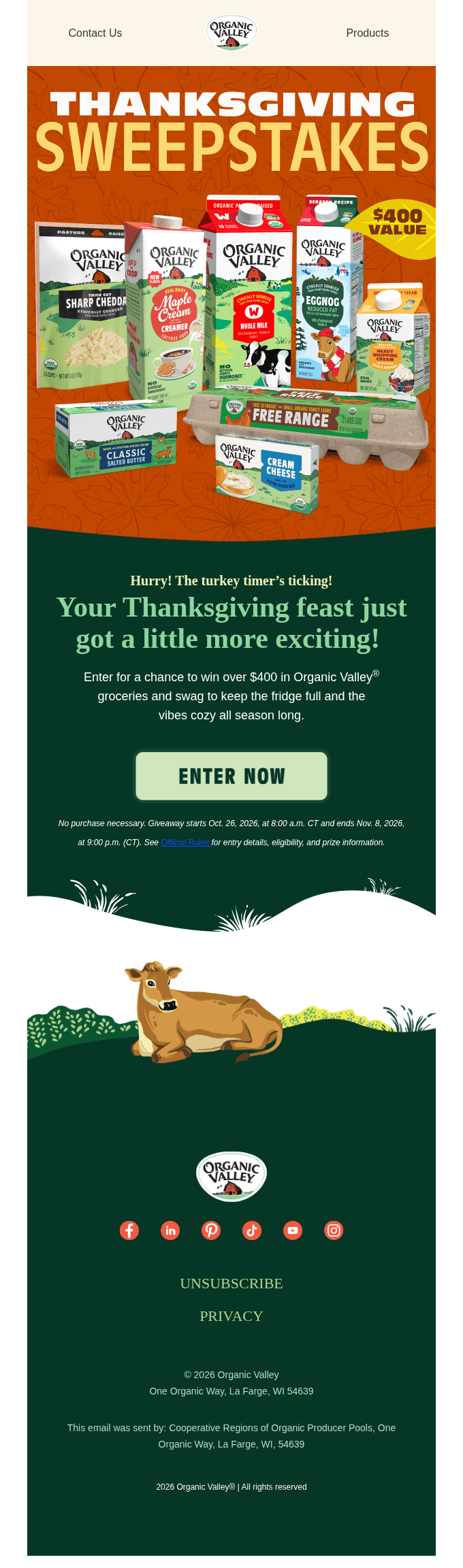 Hey there, Enter For a Chance to Win $400!