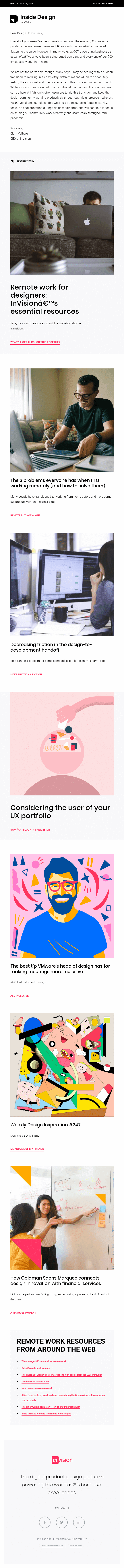 Our best resources for remote design teams in challenging times