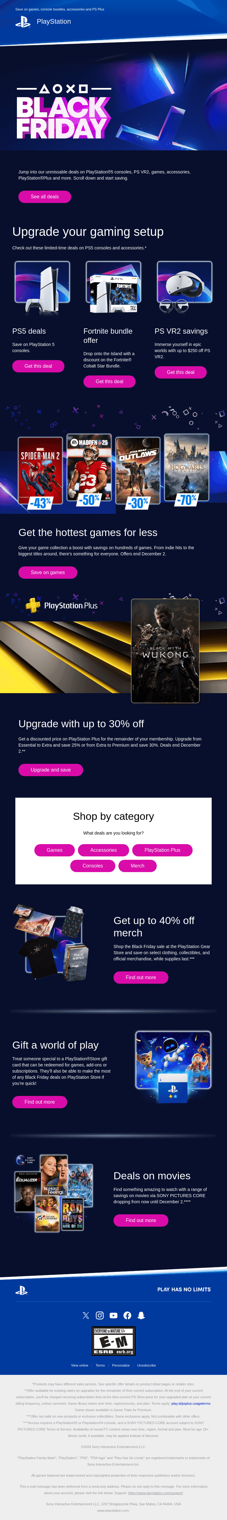 Our Black Friday deals are live