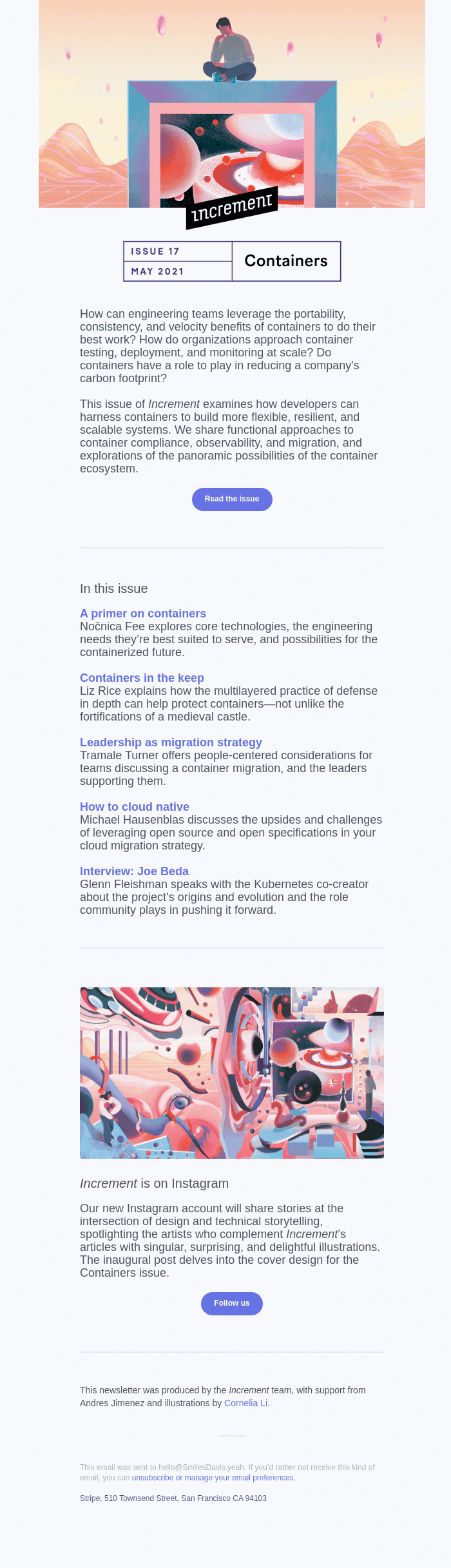 Our Containers issue is out now!