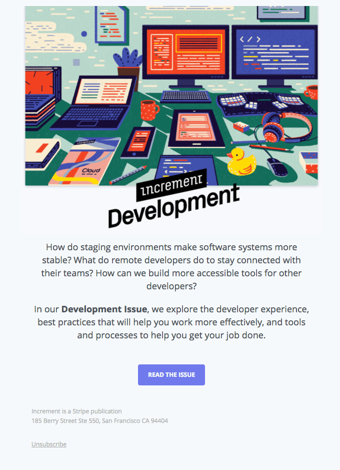 Our development issue is out now!