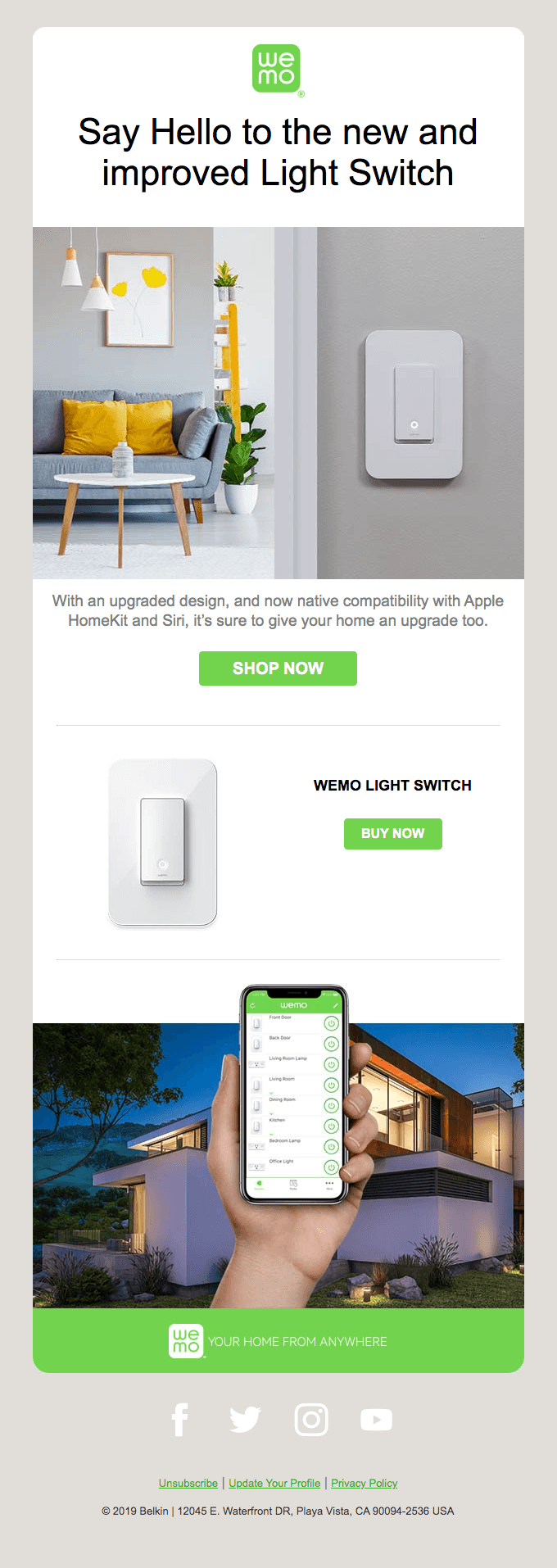 Our Light Switch just got a makeover