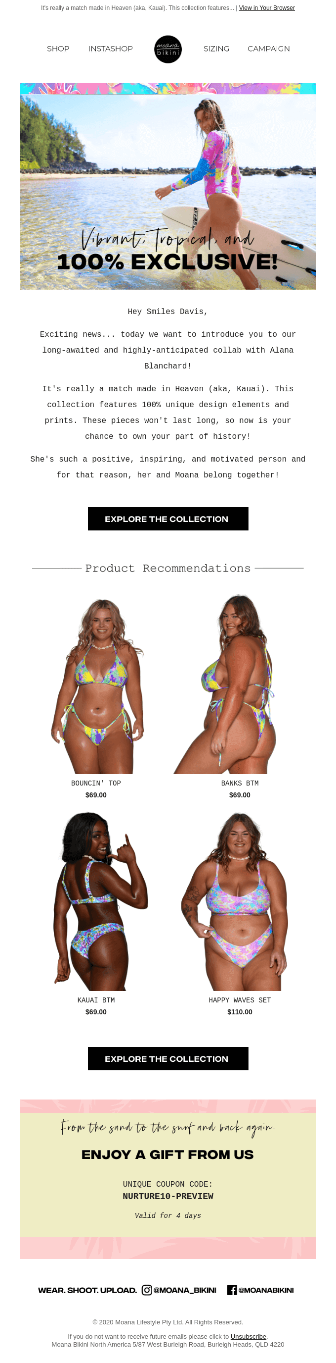 Our long-awaited colab is HERE 👙