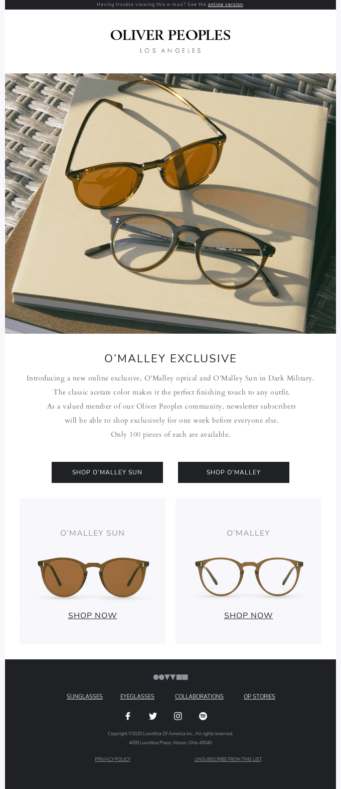 Our new online exclusive is here.